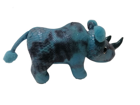 Чучело подарка носорога OEM голубое ультра мягко