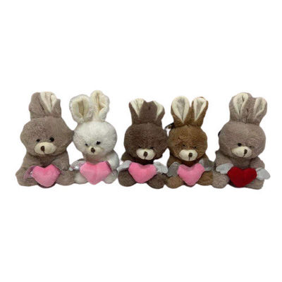 15 кролик плюша см 5 CLRS милый с подарками дня Валентайн игрушек сердца прелестными