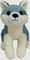 16cm игрушки плюша дикого животного волка 6,3 дюймов сделанные из повторно использованного младенца материалов дружелюбными