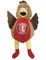 талисман Charlton Athletic игрушки сувенира 0.4M 15.75in Браун красный для ребенка дружелюбного