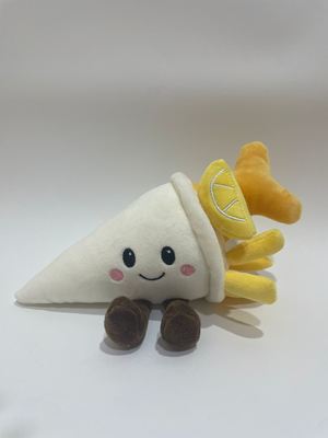 7 шт. Разнообразные плюшевые игрушки «Жареная рыба и картошка фри», милые мягкие игрушки с едой для детей и украшения дома