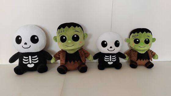 Halloween Frankenstein Plush Toy Spooky and Fun Monster Design