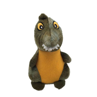 17cm чучело зеленого динозавра игрушки плюша 6,69 дюймов записывая говоря назад