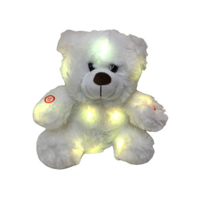 SGS чучела белого медведя красочной игрушки плюша СИД 0.25M 9.84ft большой