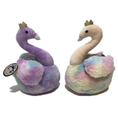 Лебедь животных плюша меха краски связи длинный мягкий забавляется подарок для детей
