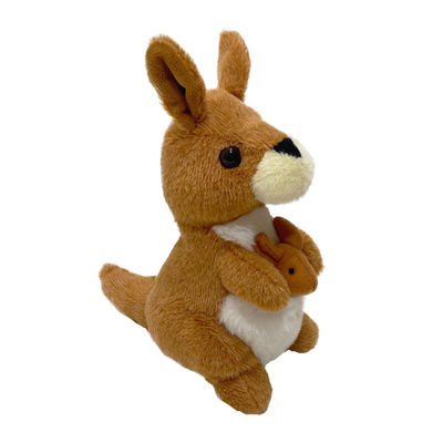 игрушка плюша 22Cm Браун записывая говоря задние игрушки анимации кенгуру