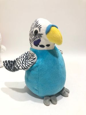 Попугай чучела подарка хлопка 100% PP голубой