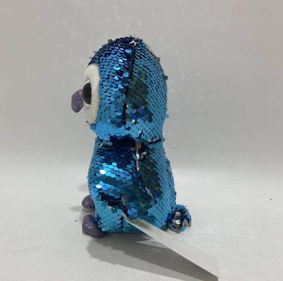 Горячая продажа голосовой записи и повторяющейся плюшевой Flip Sequin Пингвин игрушка