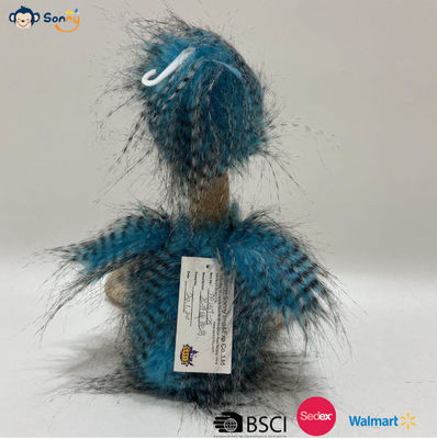 OEM Factory Wholesale Custom Blue Peacock Fluff Ostrich Plush Toys Gift Stuffed Animal (Фабрика OEM оптовой продажи) Обустроенный голубой павлин пухлый страус плюшевые игрушки подарок набитые животные