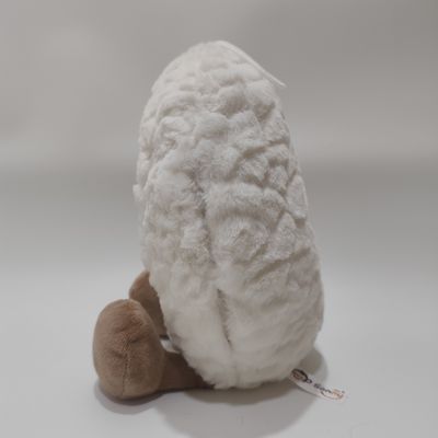 Плюшевая игрушка для спящей луны с эффектом дыхания и светодиодным светом для детей