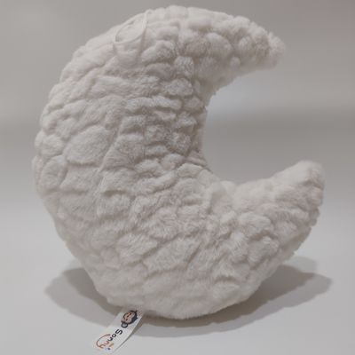 Плюшевая игрушка для спящей луны с эффектом дыхания и светодиодным светом для детей