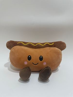 7 шт. Разнообразные плюшевые игрушки в виде хот-догов, милые мягкие игрушки в виде еды для детей и украшения дома