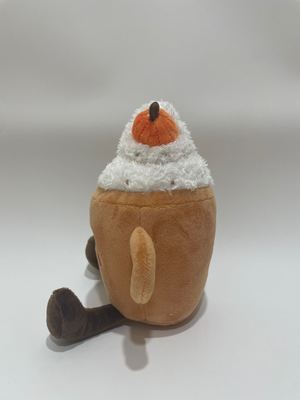 7 шт. Разнообразные плюшевые игрушки в виде тыквенного латте, милые мягкие игрушки в виде еды для детей и украшения дома