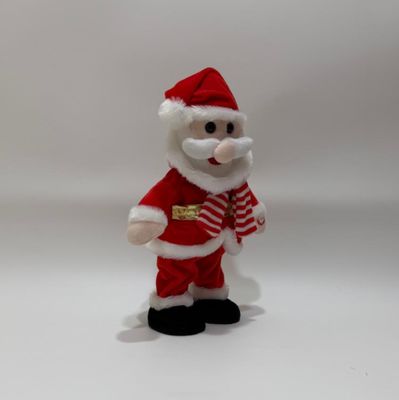 Поющий и танцующий Рождественский Санта и Олень