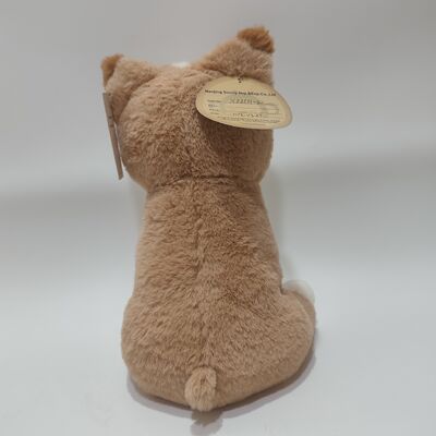 Мягкая плюшевая собака с подогревом и мешочком с глиняными бобами внутри