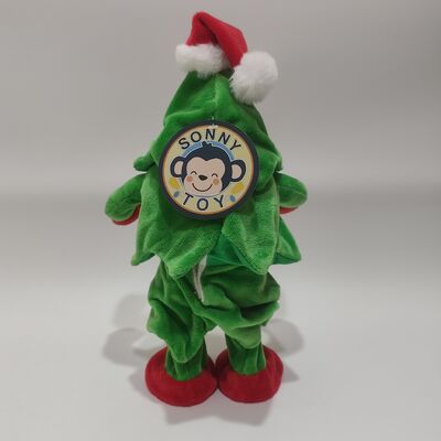 Песня и танец на рождественской елке с музыкой и движением