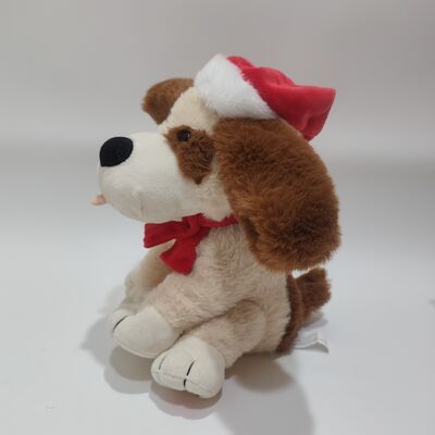 Музыкальная песня Рождественская собака с движущимися ушами