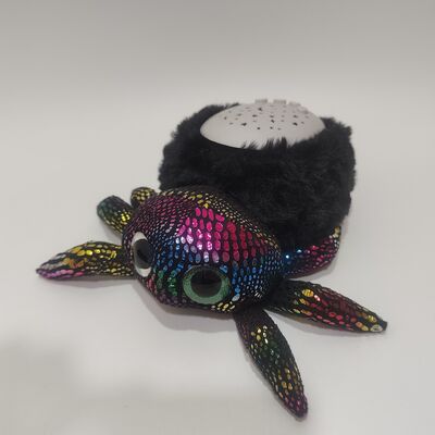 Плюшевый ночной проектор-паук с музыкой